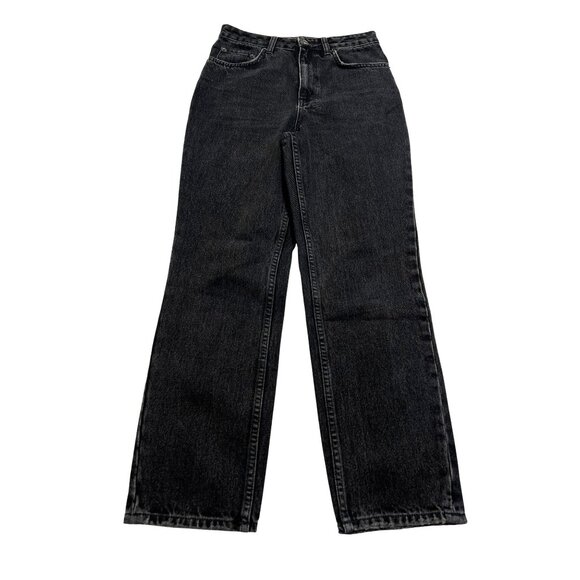 Ksubi Straight Leg Jeans in Black